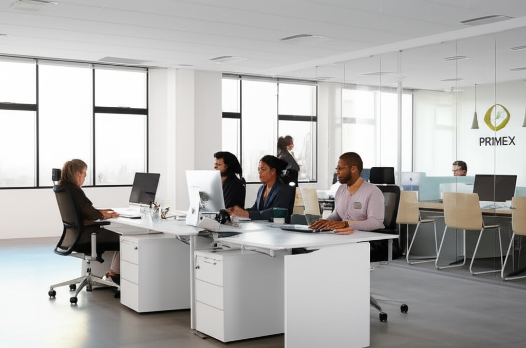 Escritório moderno e profissional da EMD